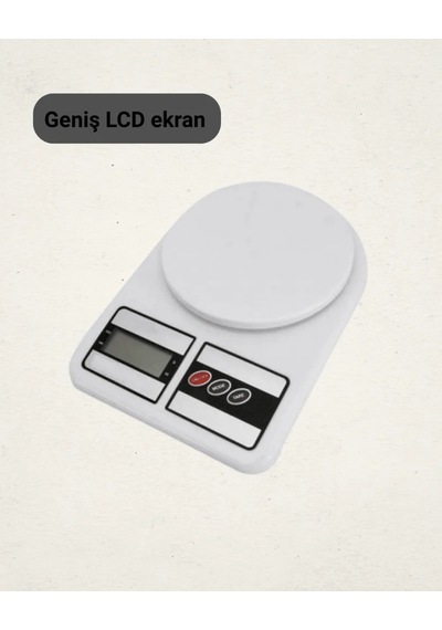 Astraltech Dijital Mutfak Terazisi 5,1 X 2 Cm Lcd Ekran Çok Renkli