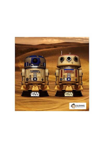 Funko Pop Sw Celebration 2023 R2-d2 And R5-d4