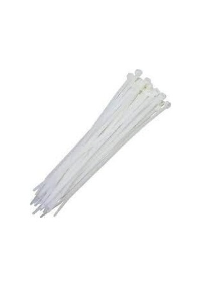 Tork Kablo Bağı Cırt Kelepçe 7,6 Mmx300 Mm Beyaz 100 'lü Paket