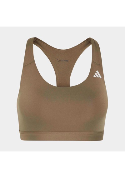 Adidas Optime Essentials Kadın Bej Sporcu Sütyeni Ks8516 Krem