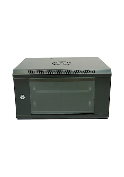 Racksan Ml-6407s 7u Duvar Tipi Kabinet 350-530-400 Raf+fan+priz Kdo