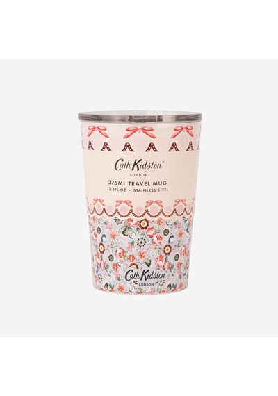 Pembe Paslanmaz Çelik Kupa 375 Ml