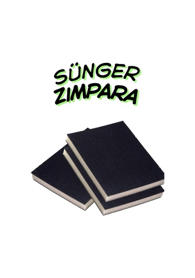 150 Kum Esnek Sünger Zımpara 9.5 X 12.5 Cm Yassı Zımpara Bloğu Ahşap Ve Mobilya Taşlama Ve Parlatma