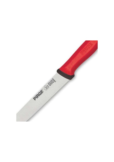 Pirgee Duo Sebze Bıçağı - Kırmızı/12 Cm Çok Renkli