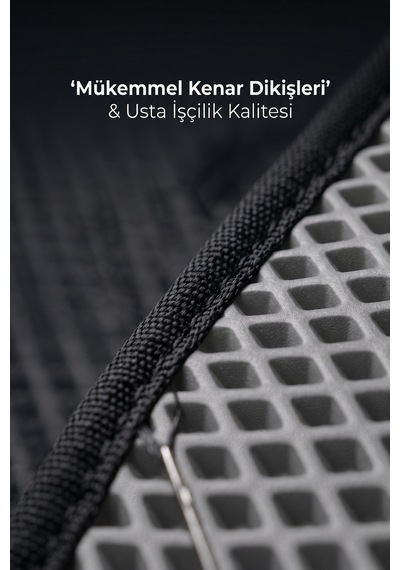 Otocraft Renault Trafic 2008-2014 Uyumlu Gri 3d Havuzlu Eva Ön Kabin Paspası Tek Parça Araca Özel