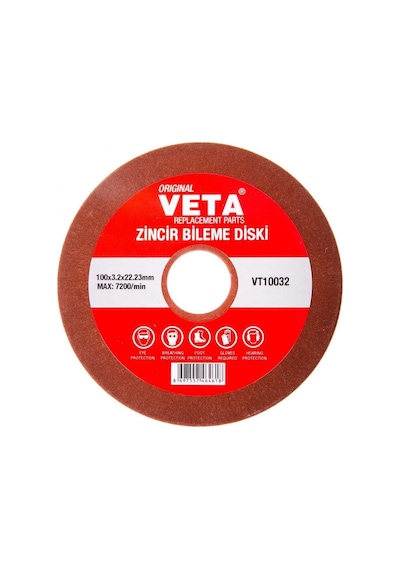 Veta Vt10032 Zincir Bileme Diski 100X22X3.2 Mm