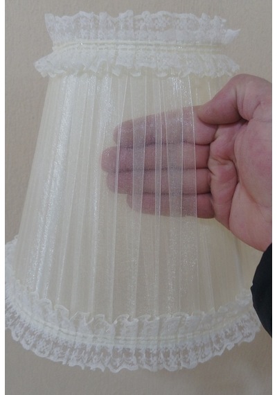 N-31 Krem Organze Yatak Odası Çocuk Ve Bebek Odası Avize KREM RENK