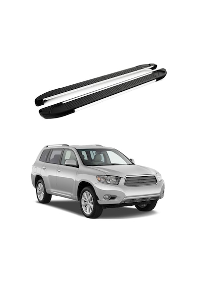 Toyota Highlander Xu40 2008-2013 Yan Basamak Another Gri