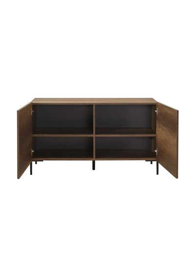 Roma 2 Kapaklı Modüler Tv Ünitesi - Koyu Ceviz Oslo Ceviz 120x70x43 Cm Gxyxd