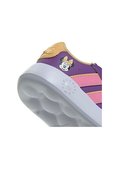 Adidas Disney Minnie Mouse Grand Court Bebek Mor Sneaker Mor