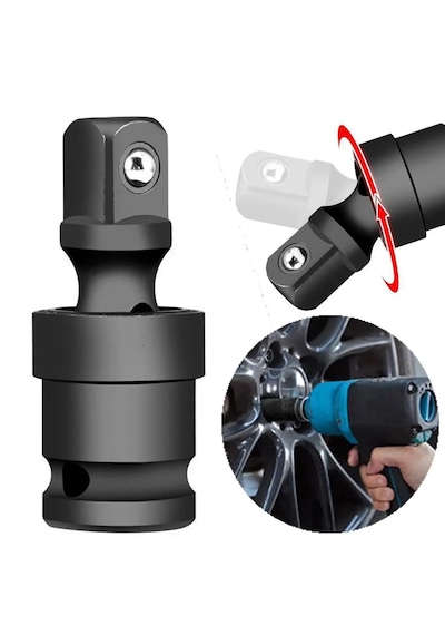 Rico 3/4 T Kol Havalı Düşürücü 3/4-1/2 Adaptör Ve 1/2 Sarhoş Mafsal 3 Parça