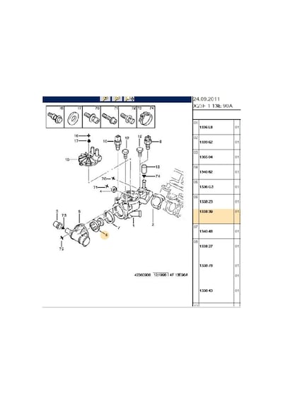 Termostat 306 406 Ducato Jumper 133839-820471