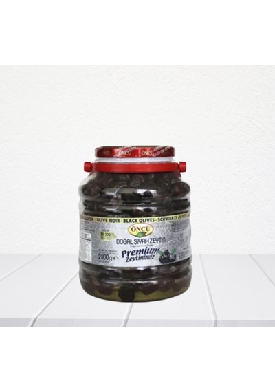 Öncü 2 KG Siyah Yağlı Zeytin 2XL-XL(181-230)