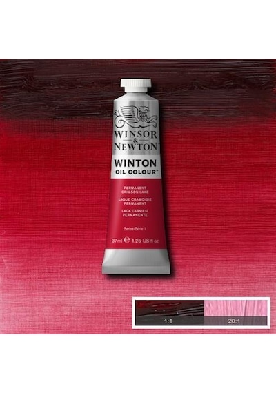 Winsor & Newton Winton Yağlı Boya 37 ML 17 Permanent Crimson Lak