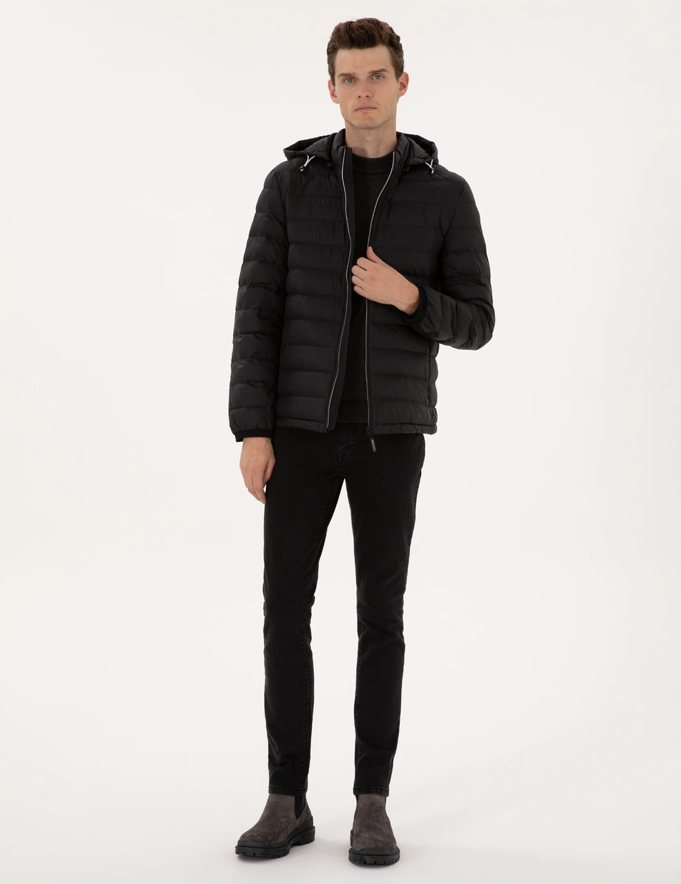 Pierre Cardin Erkek Siyah Mont 50310193-vr046 Siyah