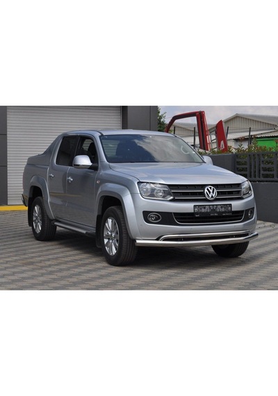 VOLKSWAGEN AMAROK KROM ÖN KORUMA 2012+, 2017+|AQM PST17