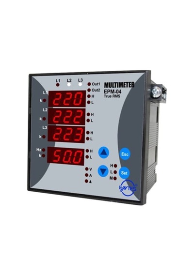 Epm-04 96x96 220vac Ct25 Elektronik Multimet-