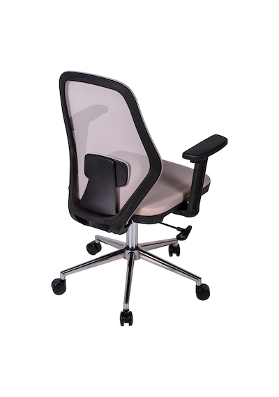 Ofisbazaar Dali Fileli Çalışma Koltuğu Ergonomik Şef Ve Toplantı Koltuğu Gri Gri