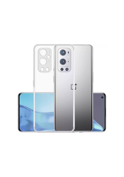 Kvy One Plus 9 Pro Kamera Korumalı Süper Silikon Kılıf