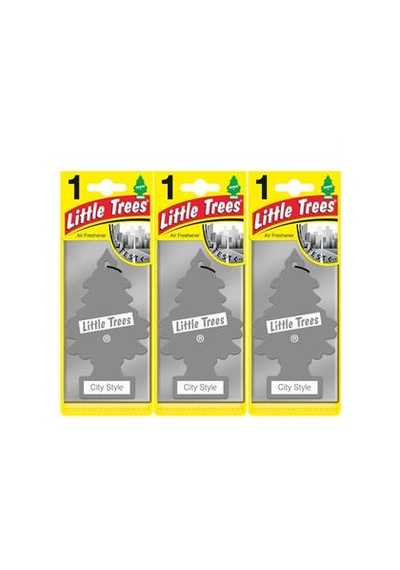 Little Trees 3'Lü Set City Style - Parfüm Oto Kokusu