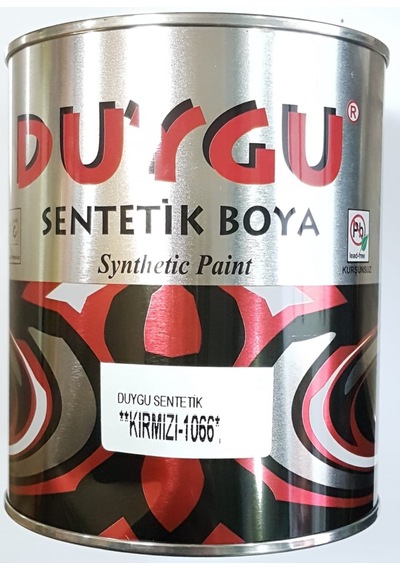 Duygu Sentetik Kırmızı Boya Galon 2.850 Kg. 2,850 Kğ