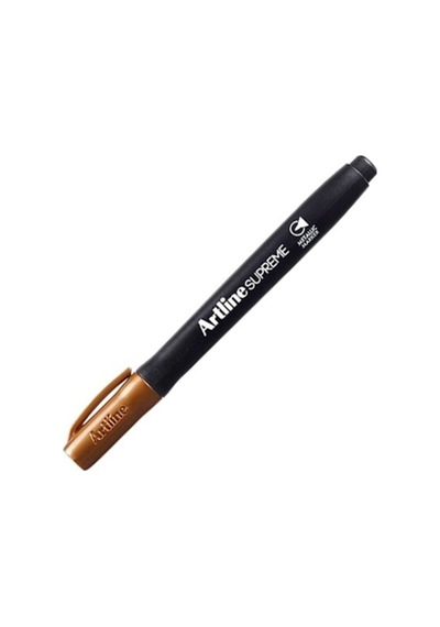 Supreme Metalik Bronz Keçeli Kalem