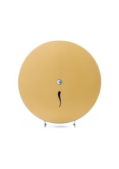 ARGESAN-Paslanmaz Çelik WC Kağıtlığı JUMBO Q28 cm-ALTIN