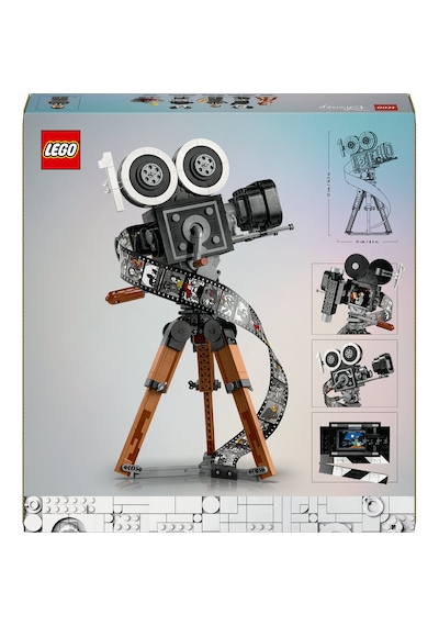LEGO® │ Disney Walt Disney Hatırası Kamera 43230 - Yetişkinler için Model Yapım Seti (811 Parça)