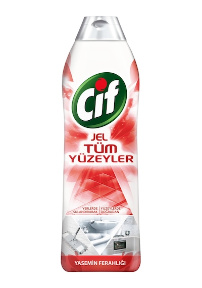 Cif Jel Tüm Yüzeyler Yüzey Temizleyici Yasemin Ferahlığı 750 ML
