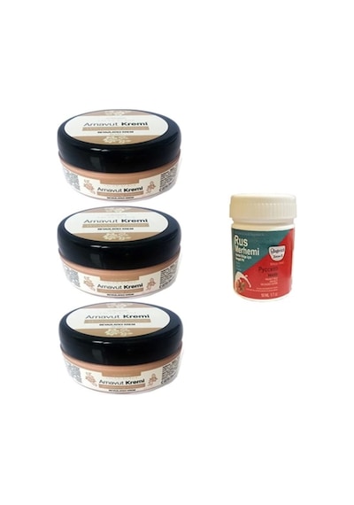 Three Brand Arnavut Kremi 3 Adet + Rus Merhemi 50 Ml 1 Adet