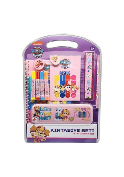 Paw Patrol Listen To Your Heart 11 Parça Kırtasiye Seti - Paw-krs007