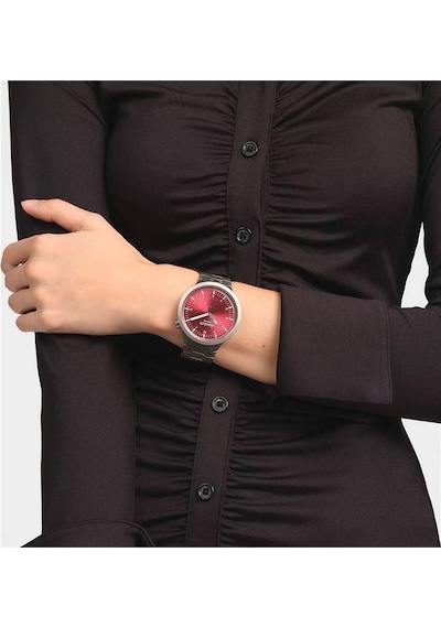 Swatch Sb07s104g Big Bold Irony Scarlet Shimmer Erkek Kol Saati