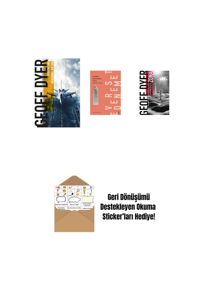Denizde Yine Mükemmel Bir Gün + Yeniden Anımsanan Savaş + Zona + Okuma Sticker'ları