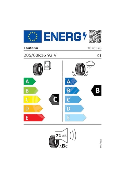 Laufenn 205/60 R16 92V S Fit Eq Lk01 Yaz Lastiği 2025