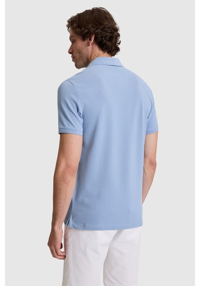 U.s. Polo Assn. Erkek Mavi Tişört Basic 50324998-vr036