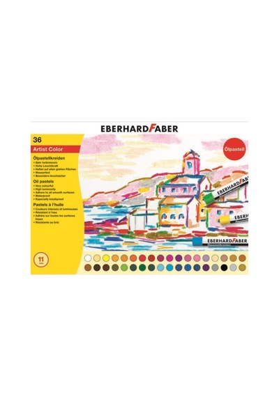 Eberhard Faber Yağlı Pastel 36 Renk