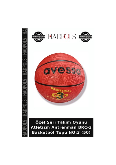 Özel Seri Takım Oyunu Atletizm Antrenman Brc-3 Basketbol Topu No:3 50