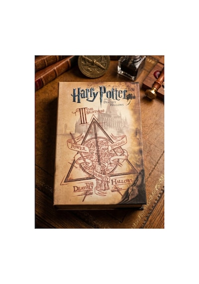 Harry Potter Lisanslı Kitap Görünümlü Dekoratif Kutu 24x16 Cm