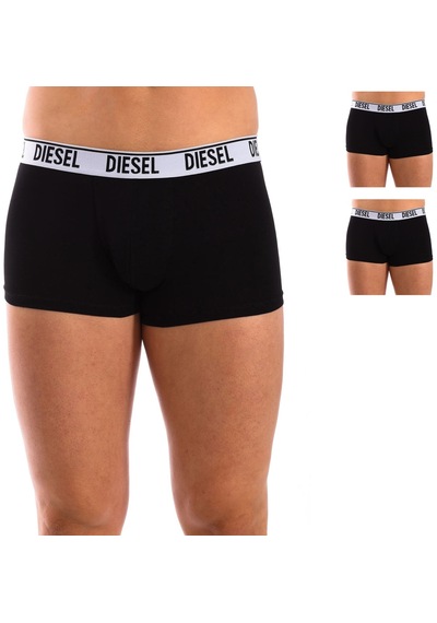 Diesel Dıesel Erkek 3 Lü Boxer 00sab2-0sfac-e3784 Siyah