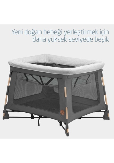 Maxi-Cosi Swift 3'ü Bir Arada Beşik Seyahat Yatağı Oyun Parkı