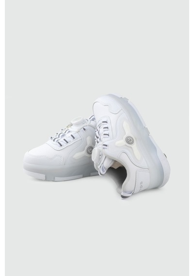 Cem Pekşen Ndrops Ptnl26 Siyah Patenli Çocuk Sneaker Beyaz