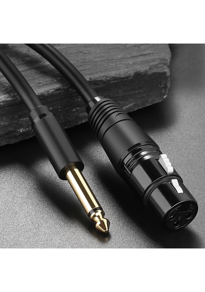 Ugreen 6.5mm Jack To Xlr Dişi Mikrofon Ses Bağlantı Kablosu 2 Metre, 20719