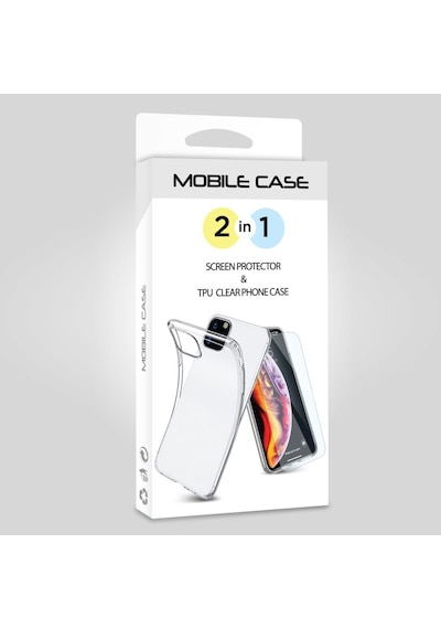 Mobile Case A2 Lite İle Uyumlu 2in1 Set