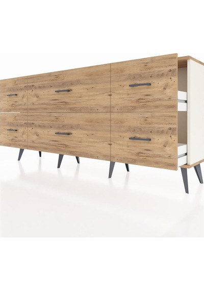 Arges Konsol 6 Çekmeceli 176x30x83 Aytaşı-antrasit/çam Antrasit/çam Arges Konsol 6 Çekmeceli 176x30x83 Aytaşı-antrasit/çam Antrasit/çam