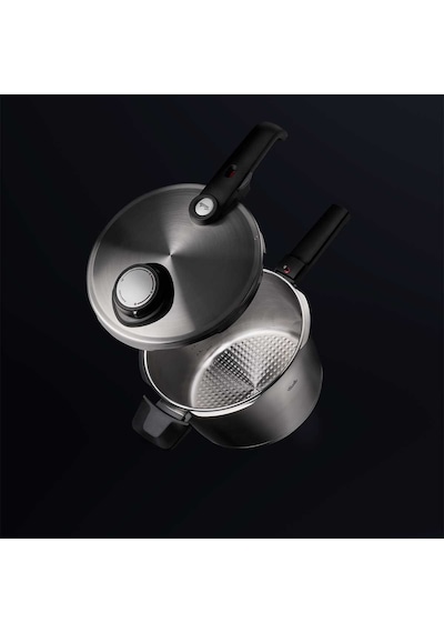 Fissler Vitavit Premium 4.5 Litre + 2 Haşlama Aparatı + Tarif Kitabı
