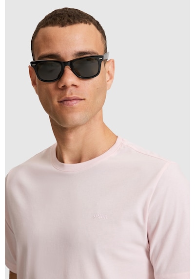 U.S. Polo Assn. U.s. Polo Assn. Erkek Açık Pembe Tişört Basic 50327022-vr078 Acık Pembe