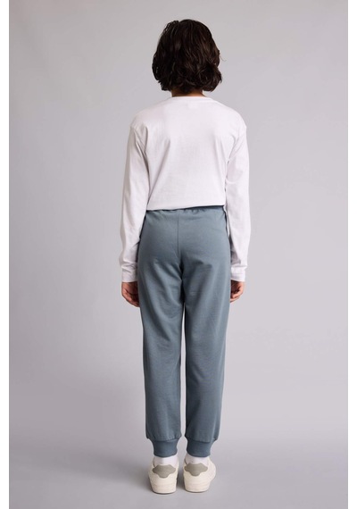 Defacto Regular Fıt Sweatshirt Kumaşı Pantolon Erkek Çocuk G0866a826spgr314 Gri-gr314
