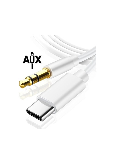 Type-c To 3.5 Mm Aux Audio Kablo Araç İçi Uyumlu Aux Kablosu Araç İçi Dönüştürücü