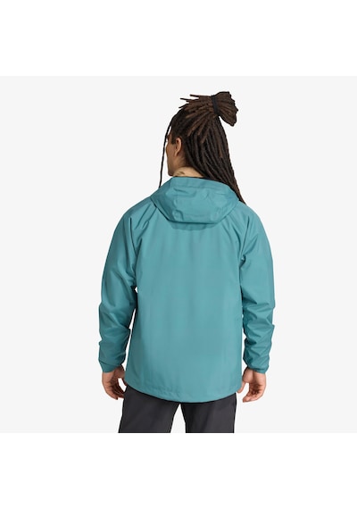 Adidas Terrex Multi 2l Rain.rdy Erkek Yeşil Yürüyüş Yağmurluğu Jl9774