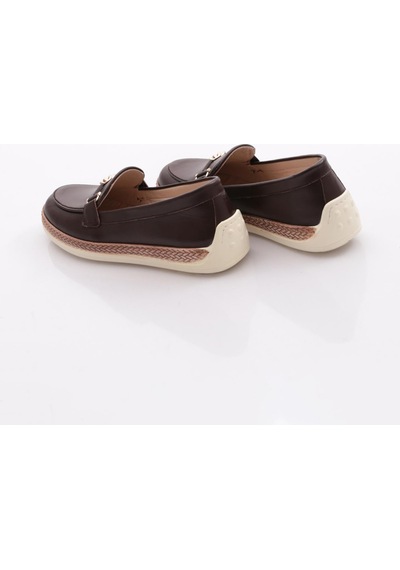 Dgn 190e Kadin Loafer Ayakkabi Kahve